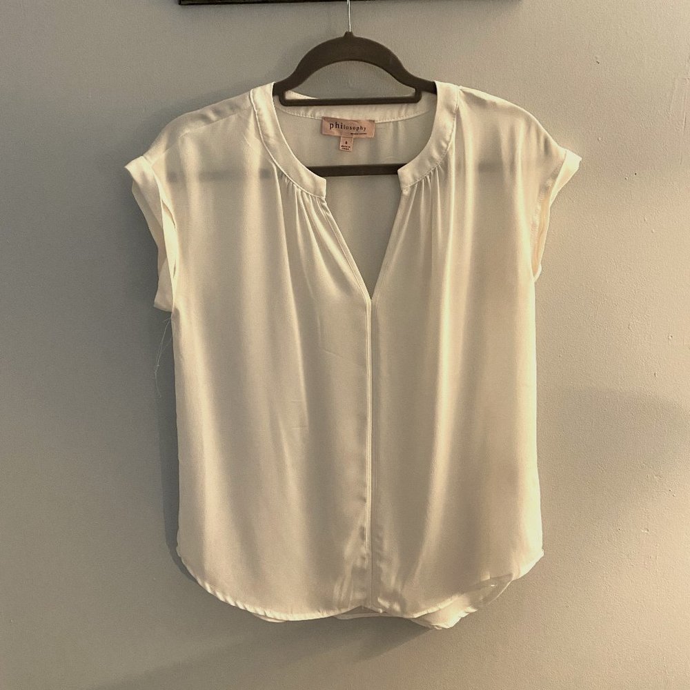 PHILOSOPHY White Blouse (S)